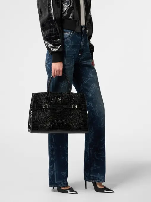 Сумка кожаная PHILIPP PLEIN