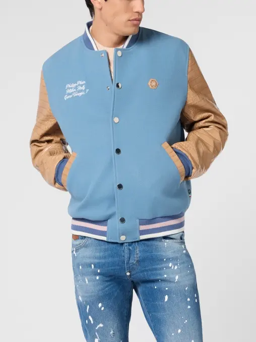 Бомбер комбинированный PHILIPP PLEIN