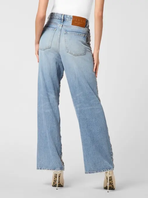 Джинсы хлопковые PHILIPP PLEIN