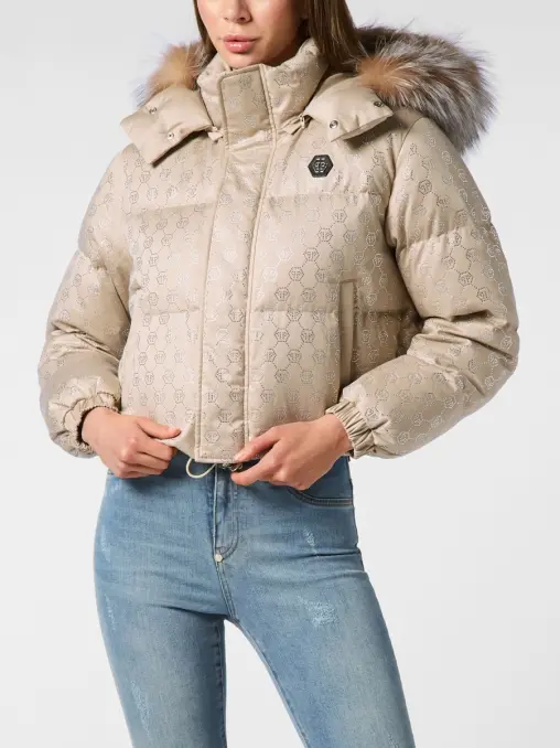 Пуховик стеганый PHILIPP PLEIN