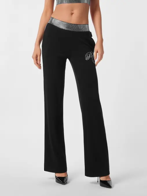 Брюки из модала и хлопка PHILIPP PLEIN