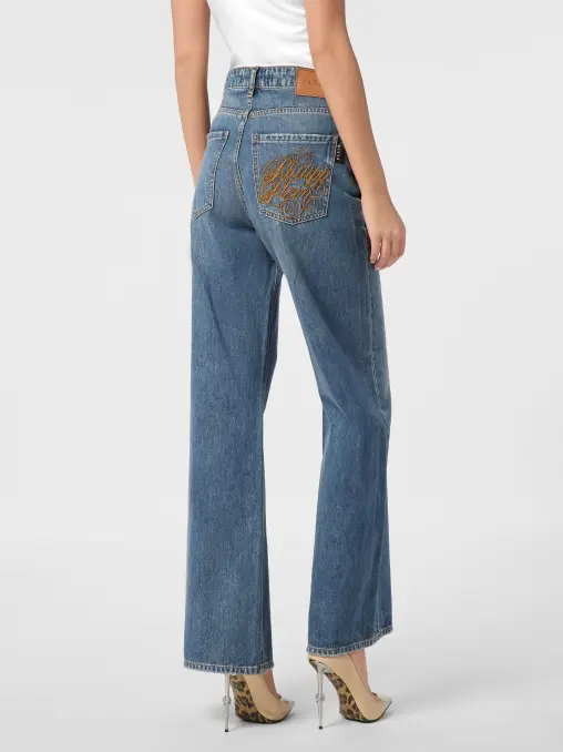 Джинсы хлопковые PHILIPP PLEIN