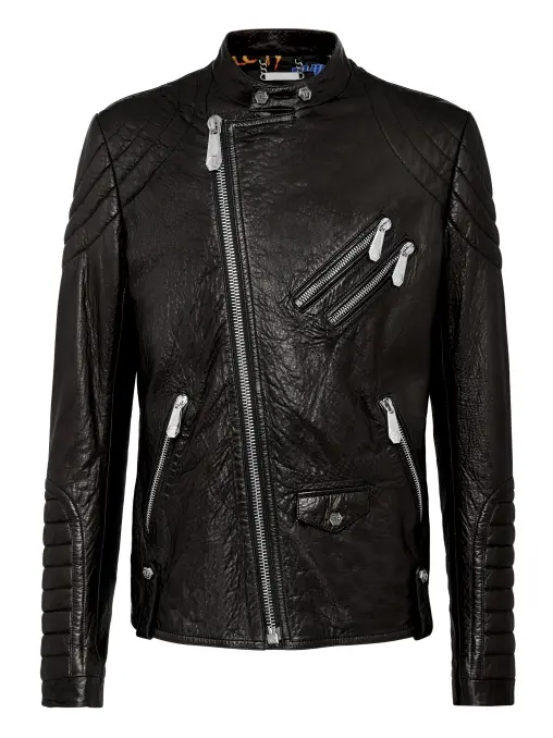 Куртка кожаная PHILIPP PLEIN