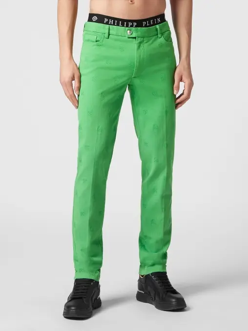 Брюки хлопковые PHILIPP PLEIN