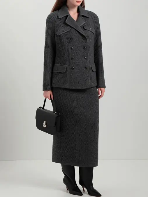 Жакет из шерсти и кашемира FREE AGE