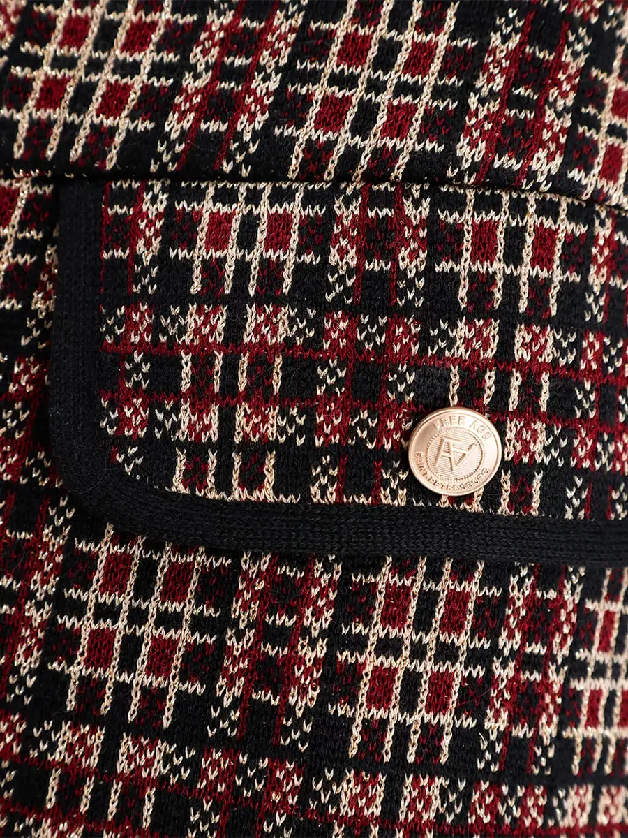 Юбка из шелка и кашемира