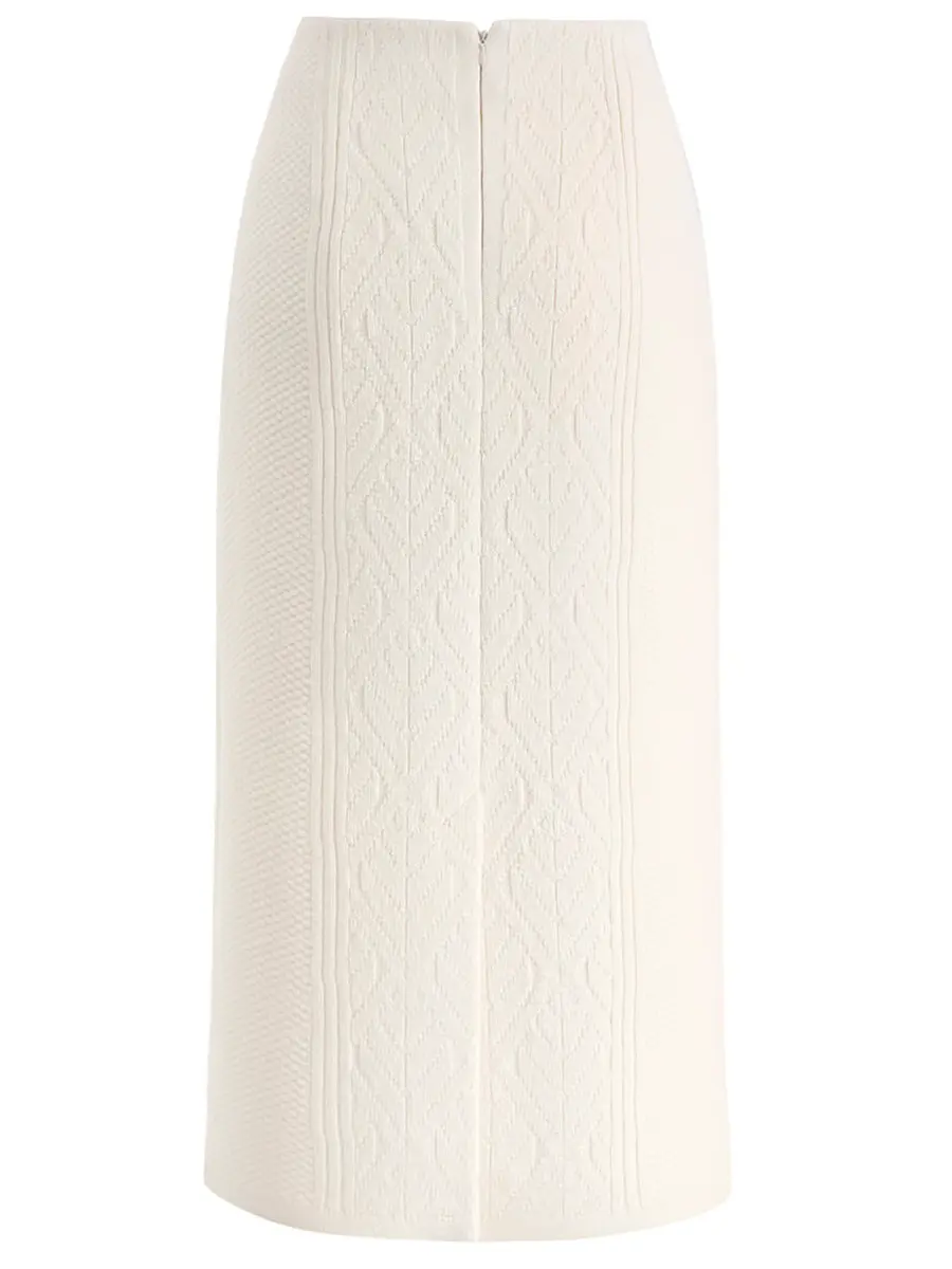 Юбка из шерсти и кашемира