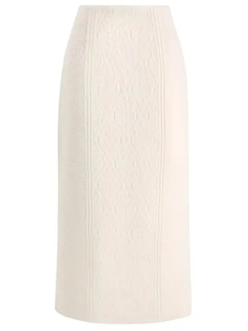 Юбка из шерсти и кашемира FREE AGE