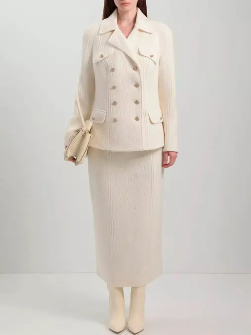 Юбка из шерсти и кашемира FREE AGE