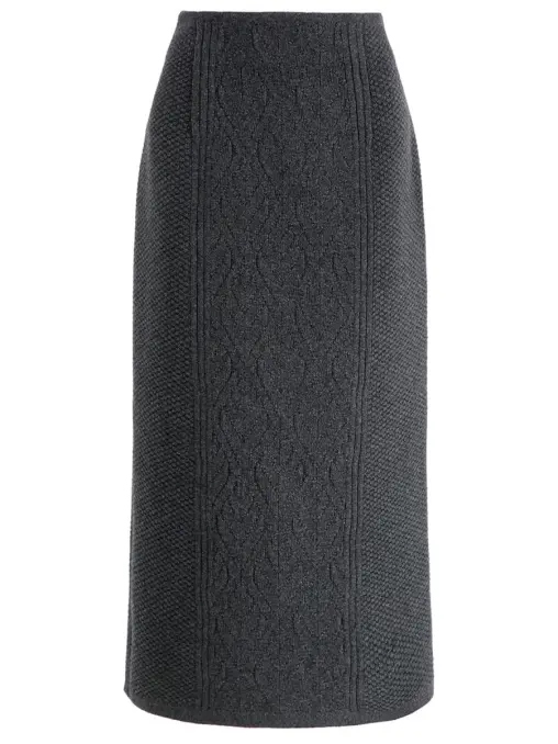 Юбка из шерсти и кашемира FREE AGE