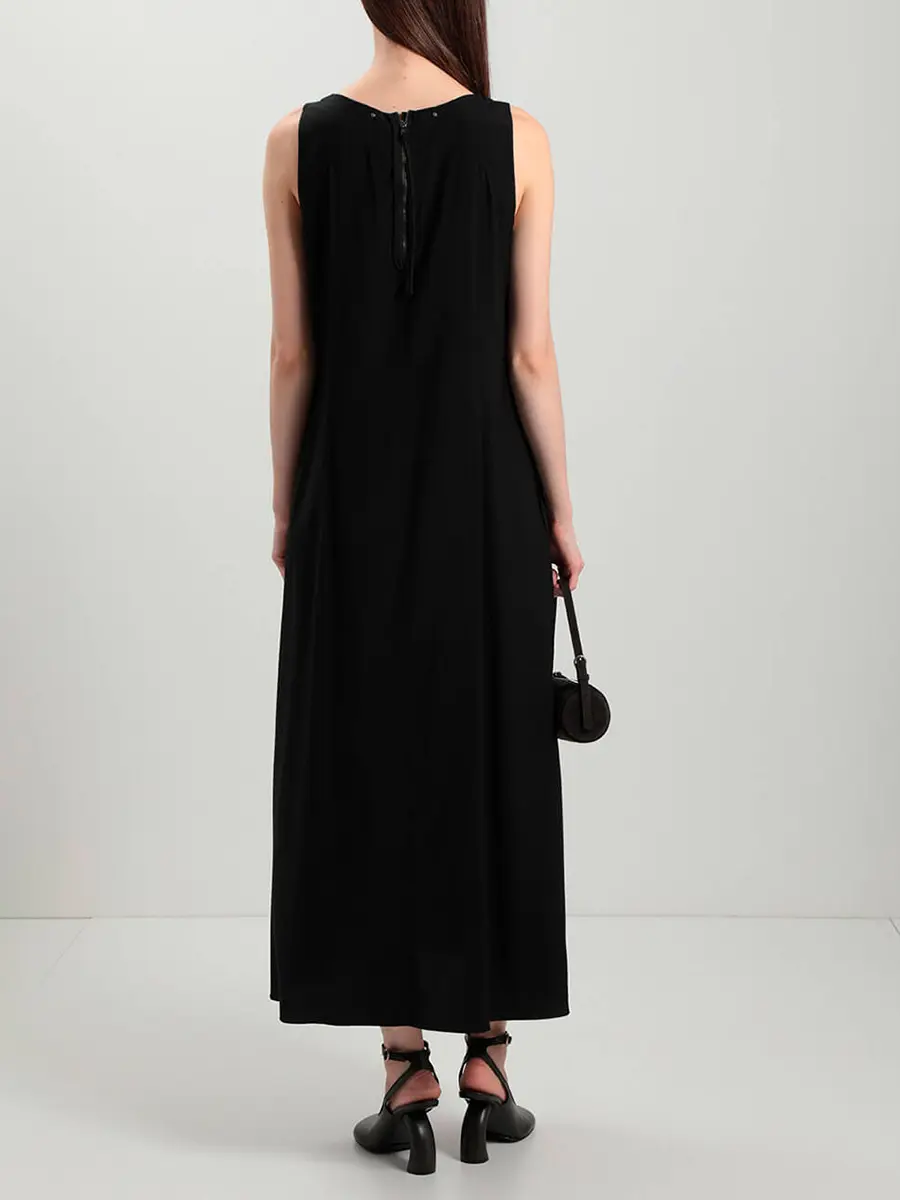 Платье однотонное