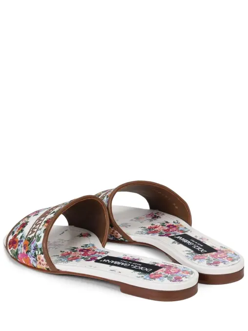 Шлепанцы текстильные DOLCE & GABBANA