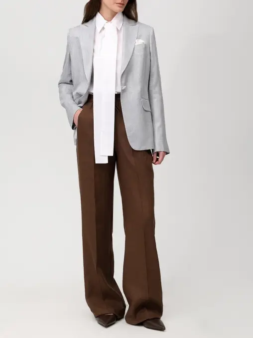 Брюки льняные KITON