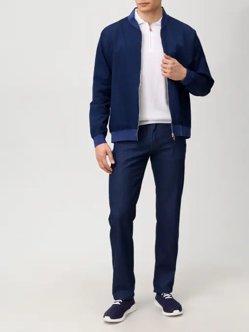 Бомбер хлопковый KITON