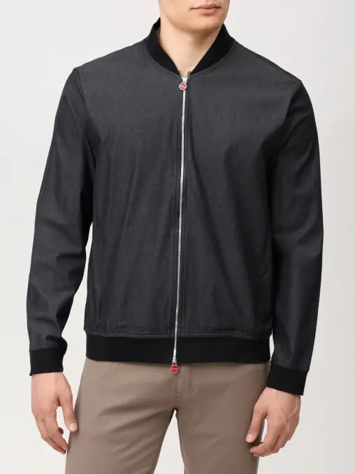 Бомбер хлопковый KITON
