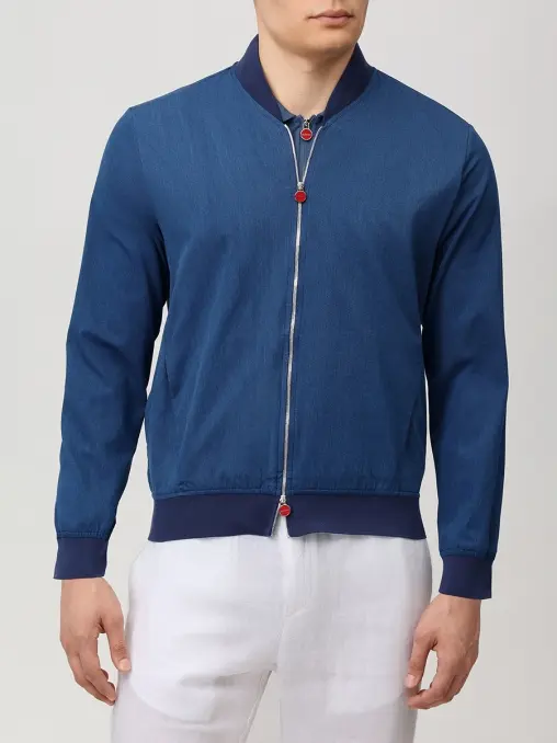Бомбер хлопковый KITON
