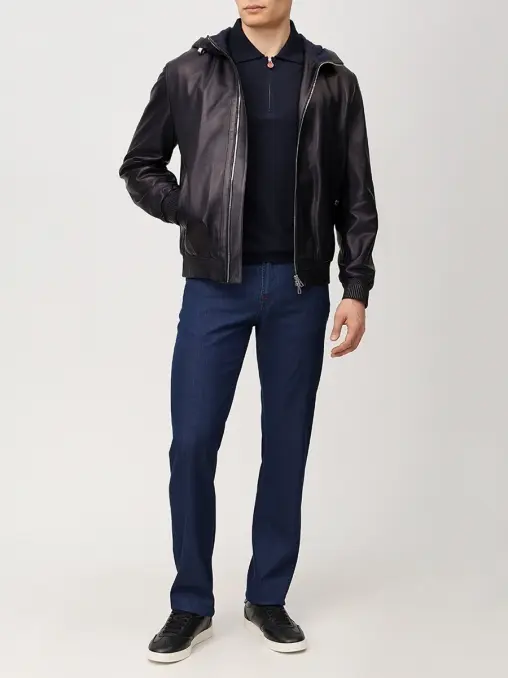 Поло хлопковое KITON