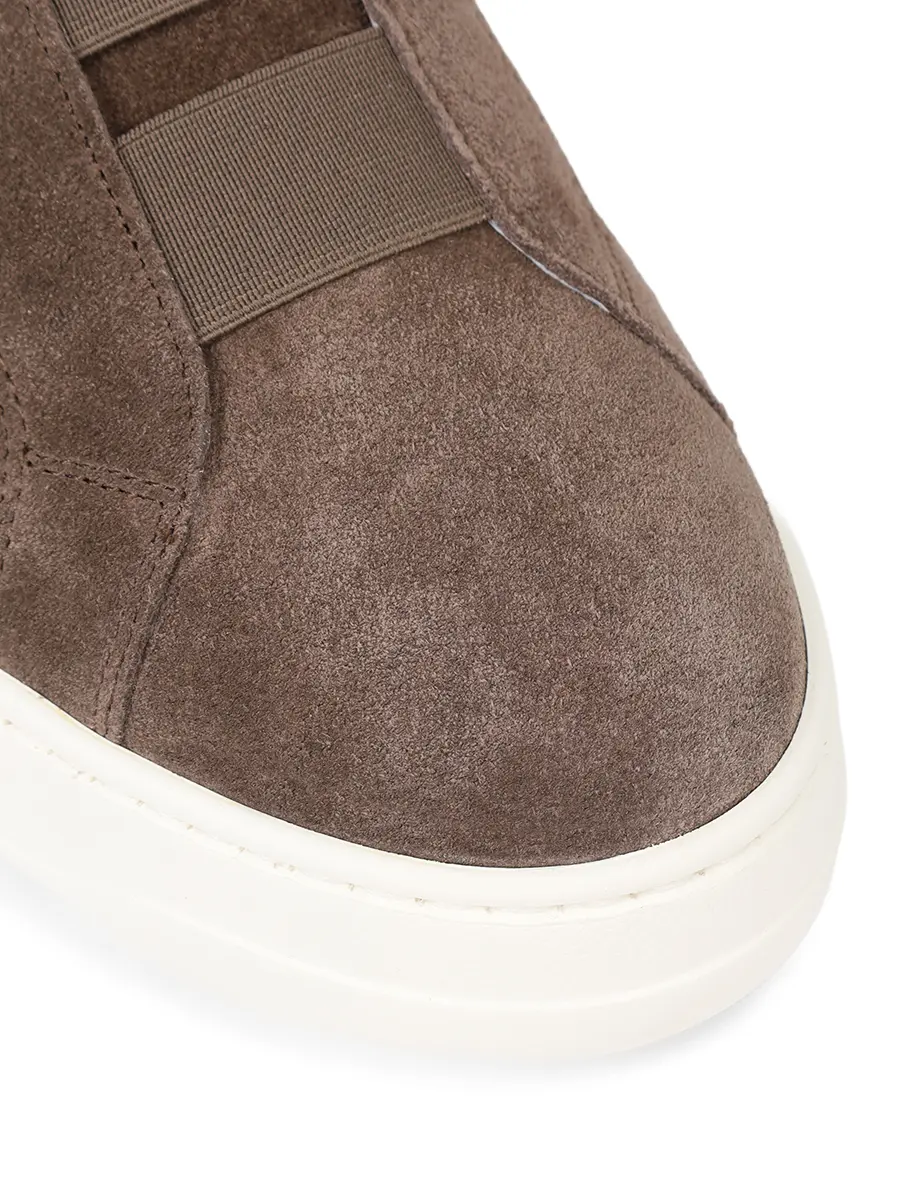 Кеды замшевые