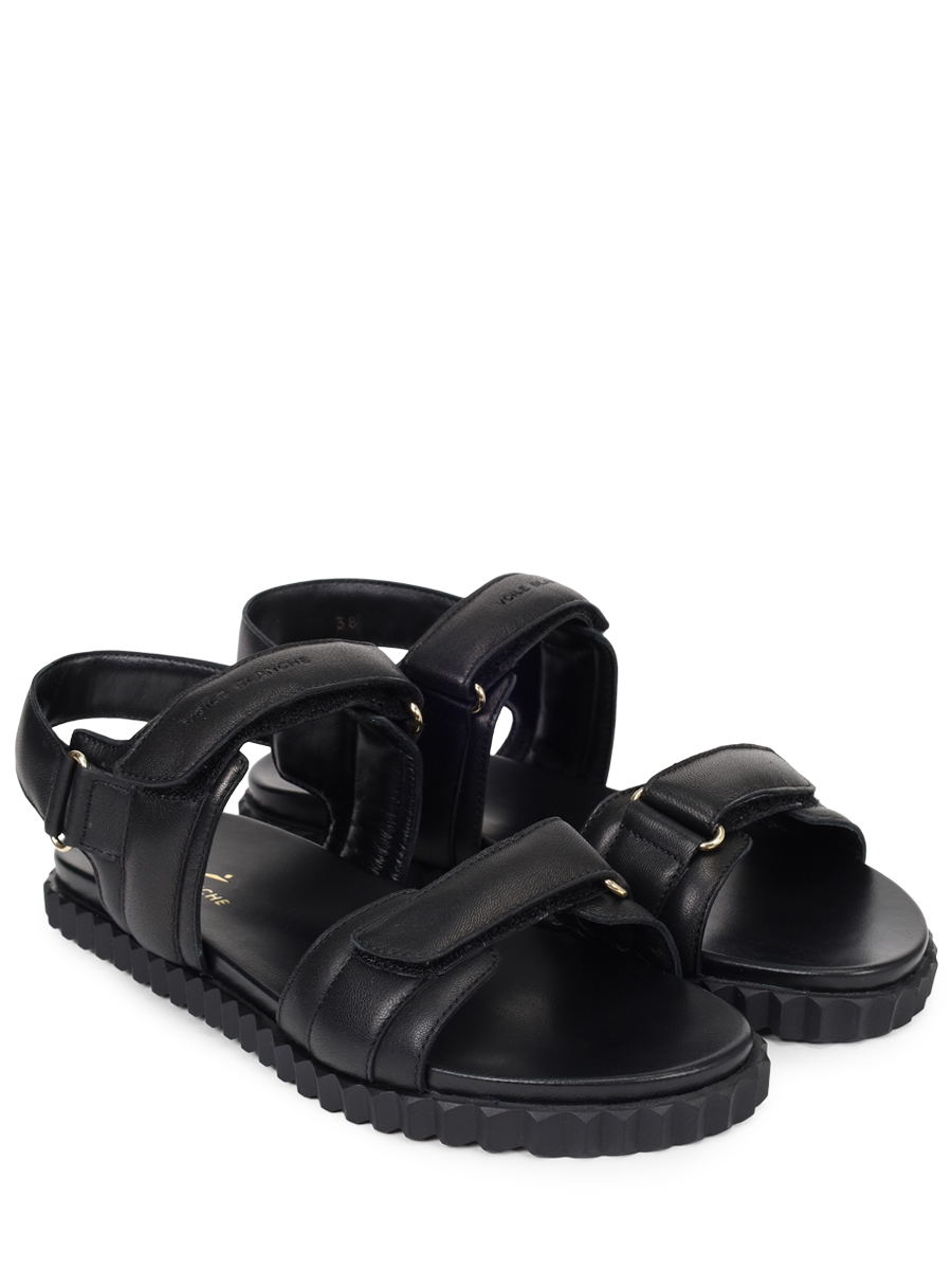 Сандалии кожаные