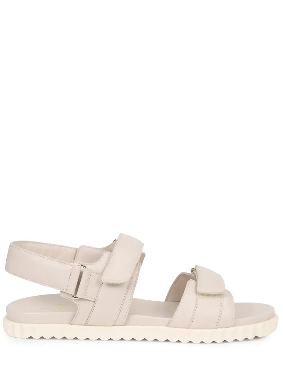 Сандалии кожаные