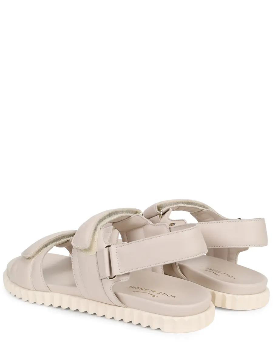 Сандалии кожаные