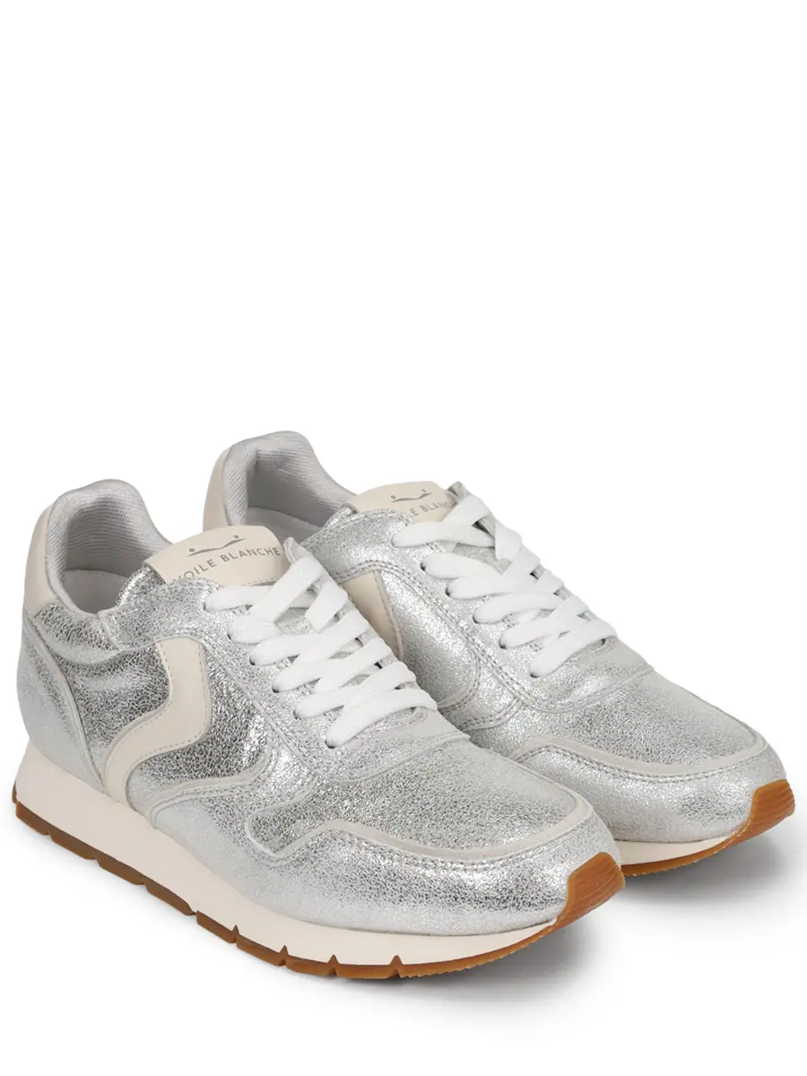 Кроссовки кожаные