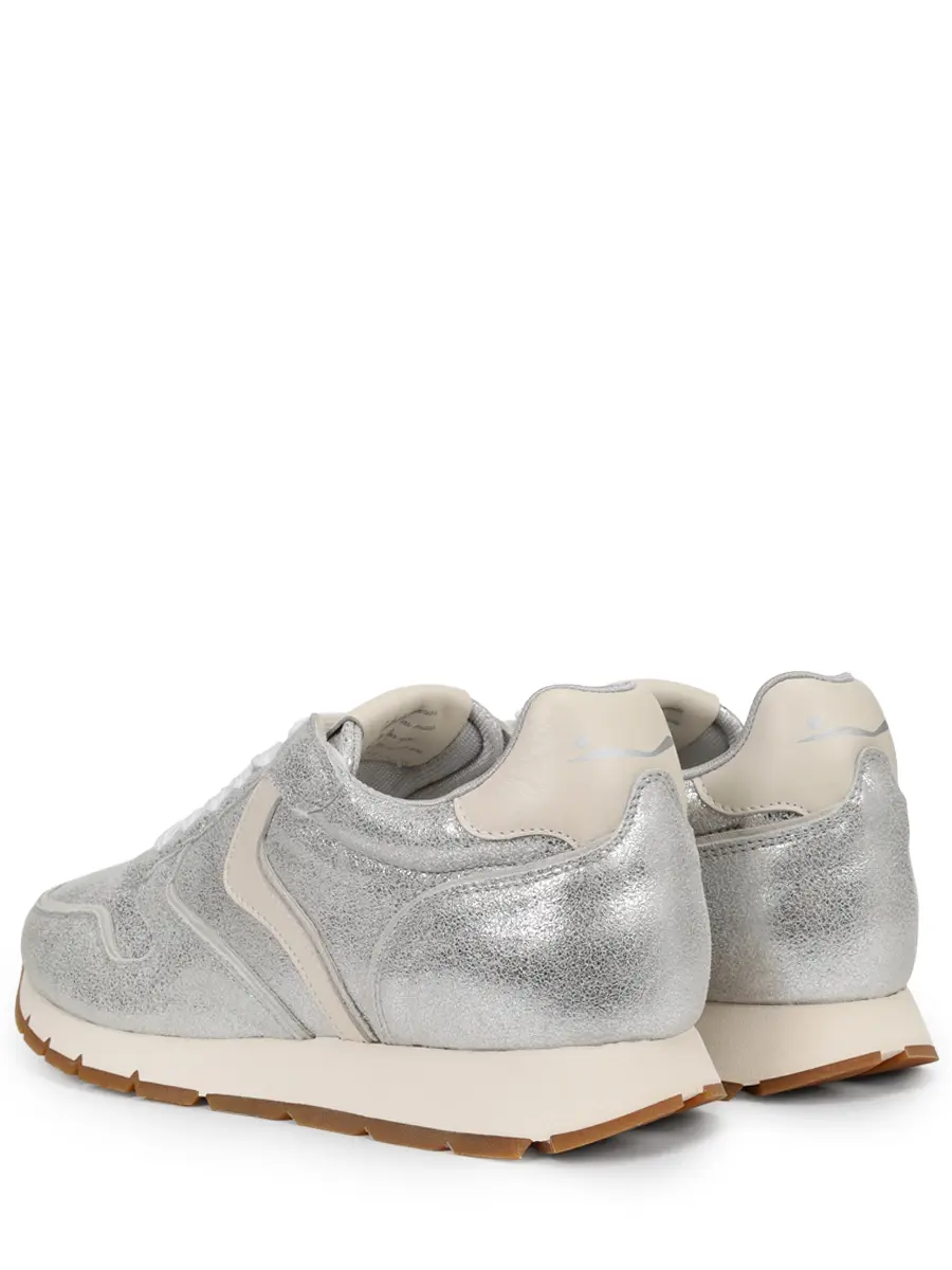 Кроссовки кожаные