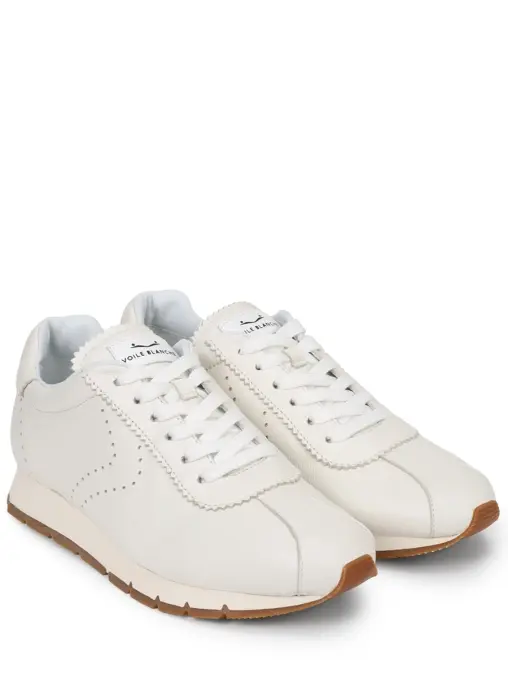 Кроссовки кожаные VOILE BLANCHE