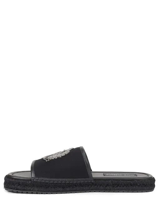 Шлепанцы комбинированные DOLCE & GABBANA