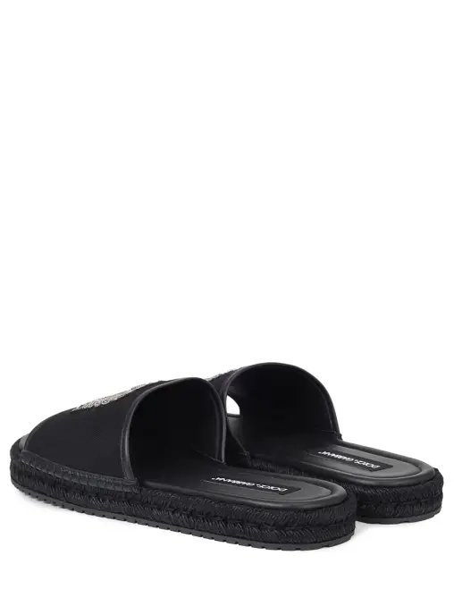 Шлепанцы комбинированные DOLCE & GABBANA