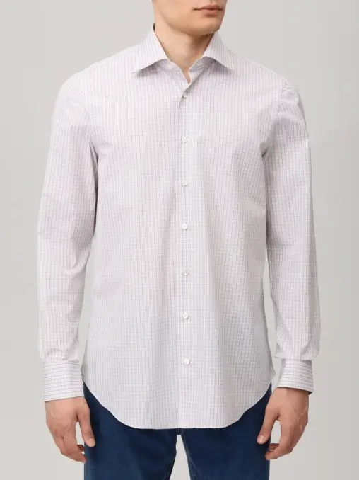 Рубашка Regular Fit хлопковая CESARE ATTOLINI