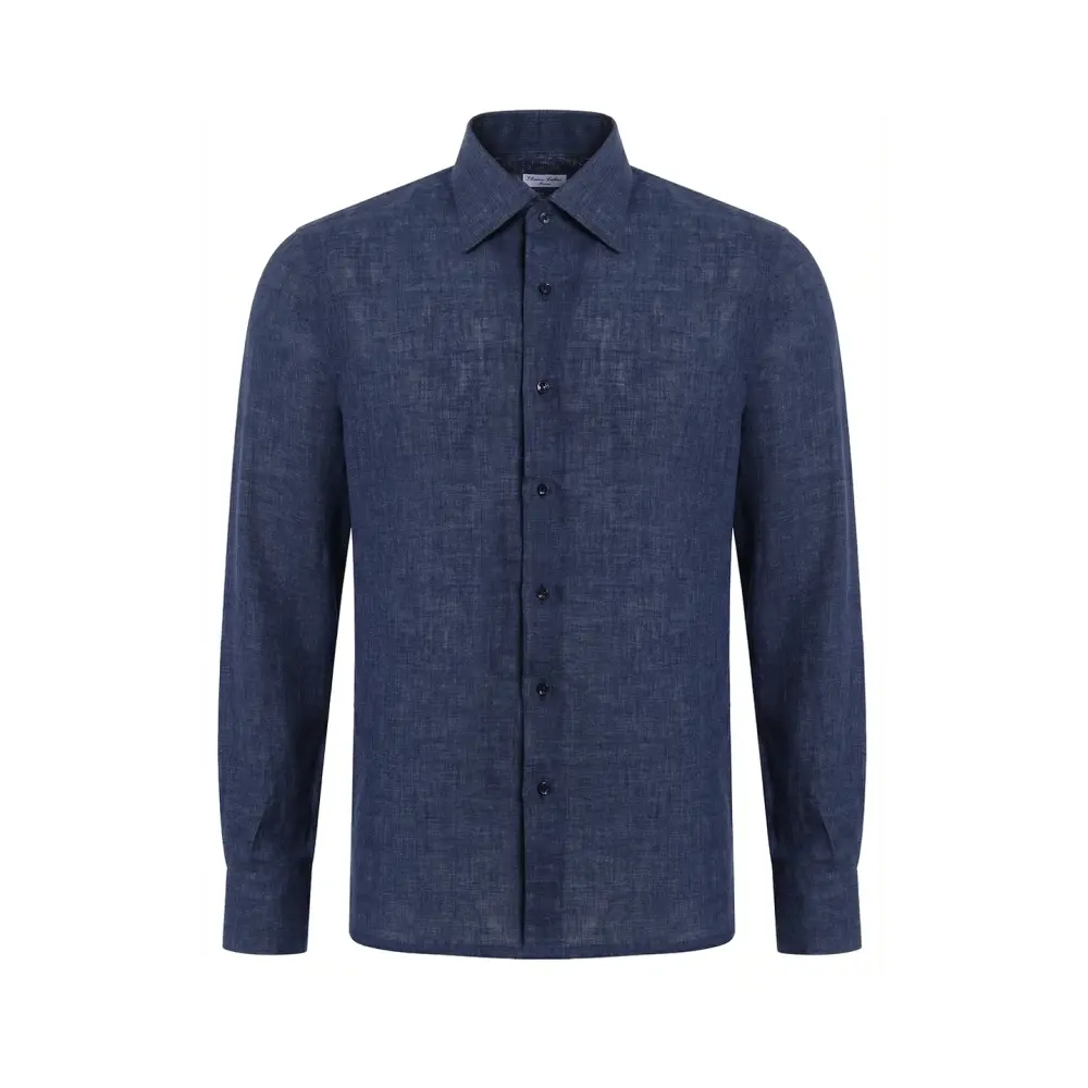 Рубашка Regular Fit льняная