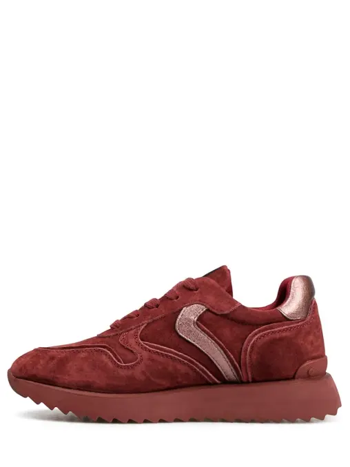 Кроссовки из нубука RED PIN