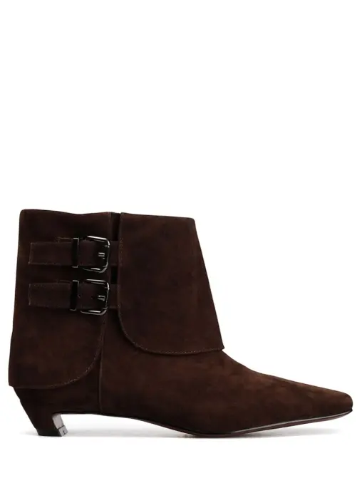 Ботильоны замшевые RED PIN