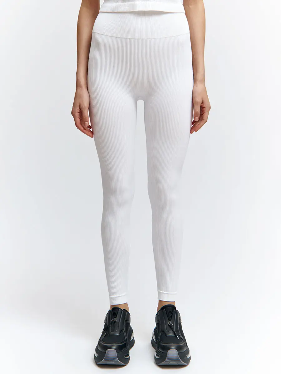 Леггинсы однотонные