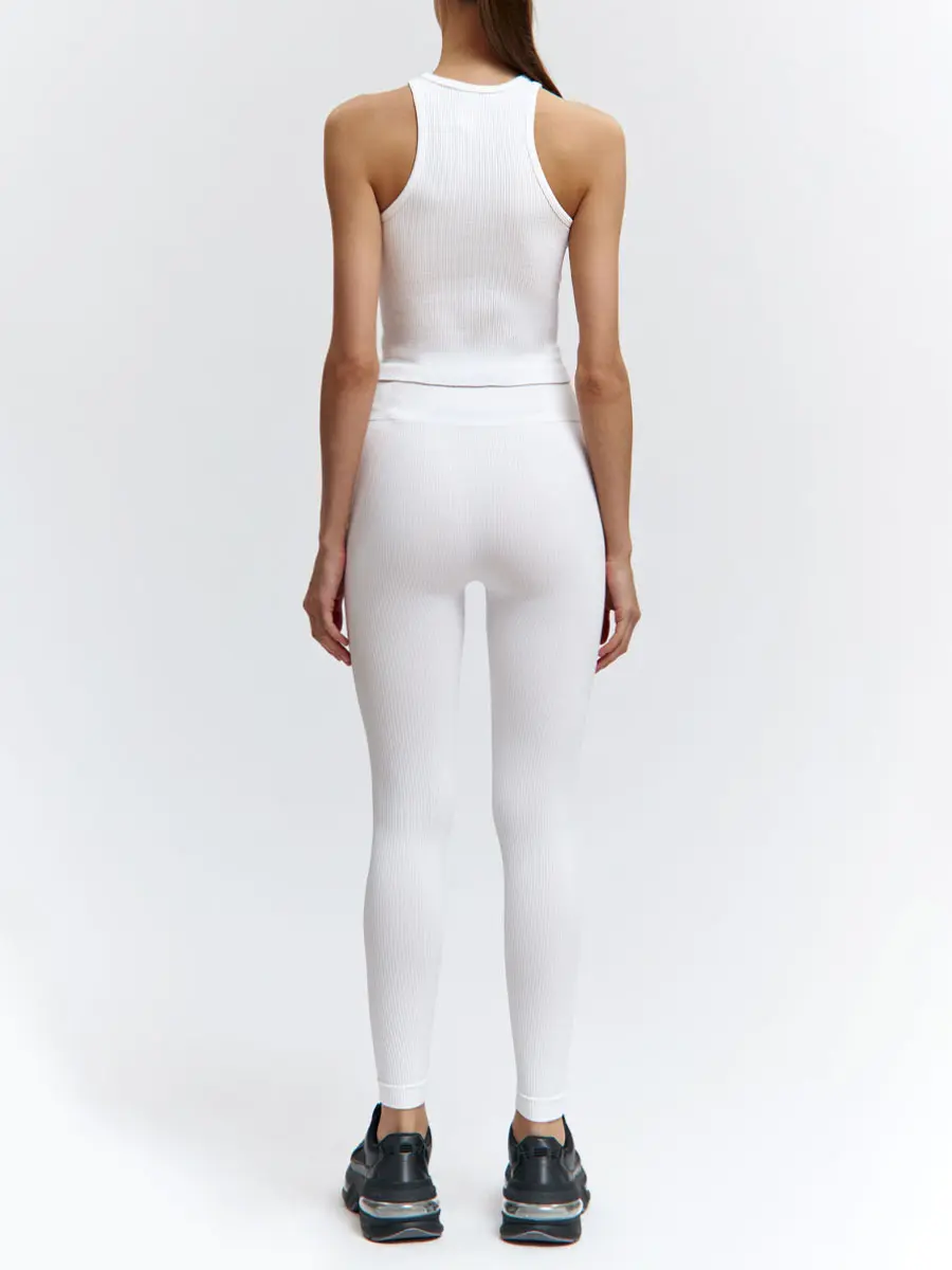 Леггинсы однотонные