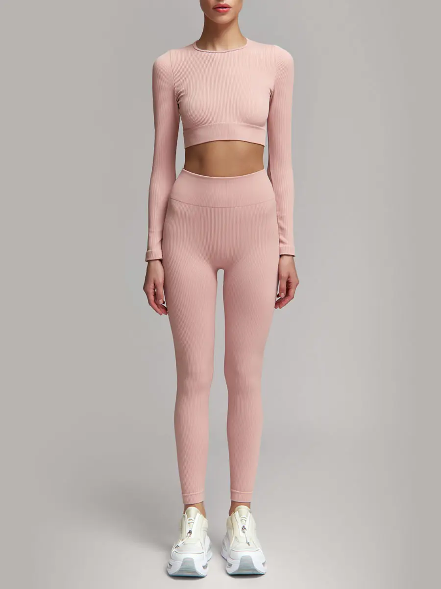 Леггинсы однотонные