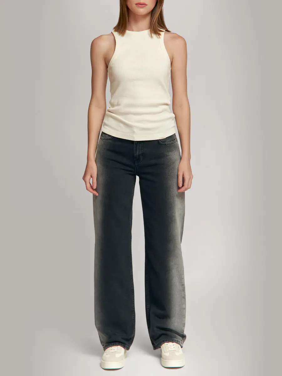 Джинсы хлопковые