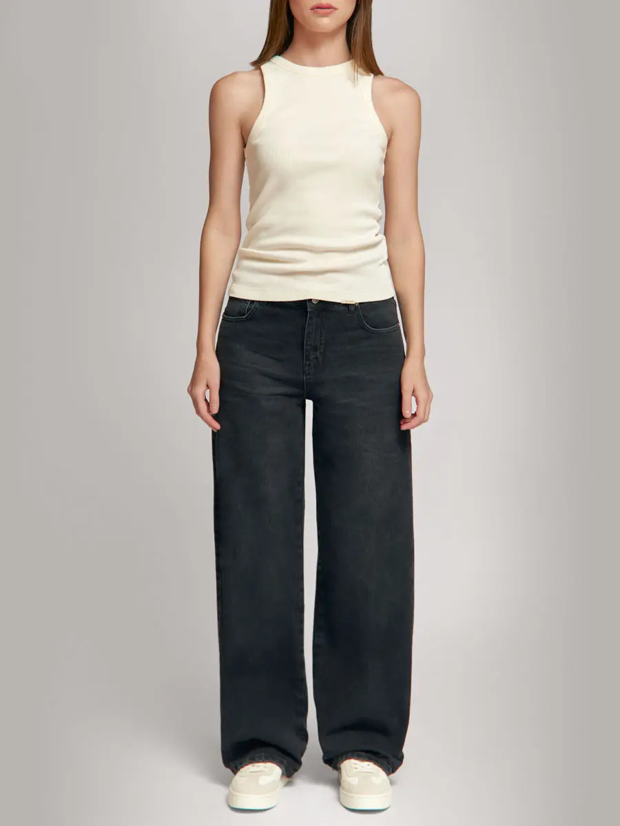 Джинсы хлопковые