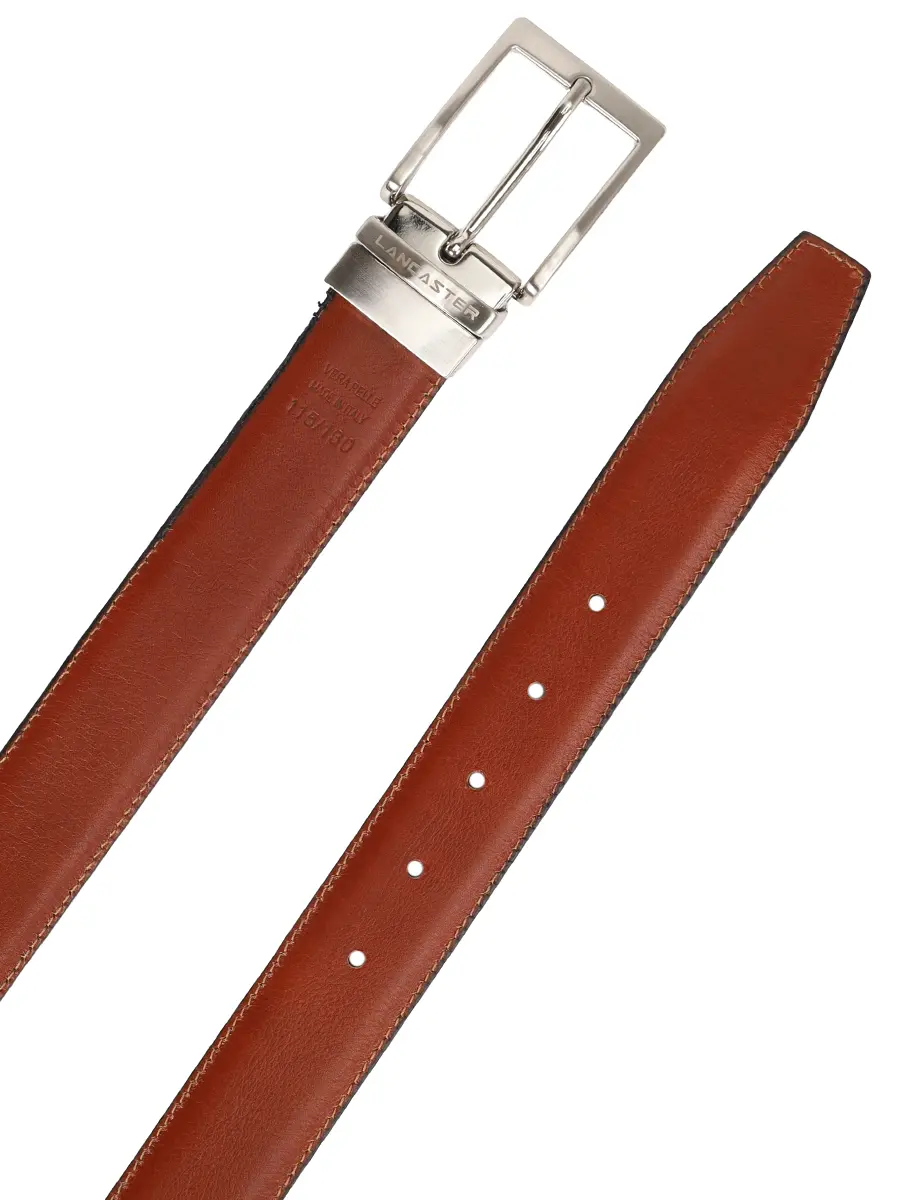 Ремень двусторонний кожаный