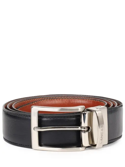 Ремень двусторонний кожаный LANCASTER