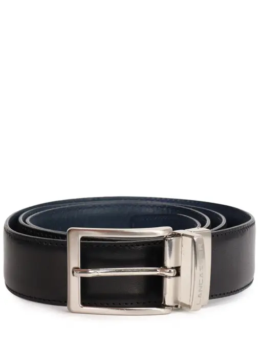 Ремень двусторонний кожаный LANCASTER