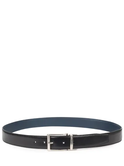 Ремень двусторонний кожаный LANCASTER