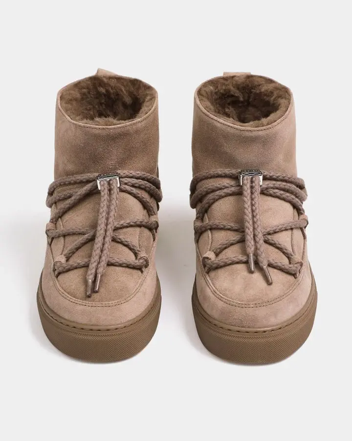 Ботинки замшевые на меху