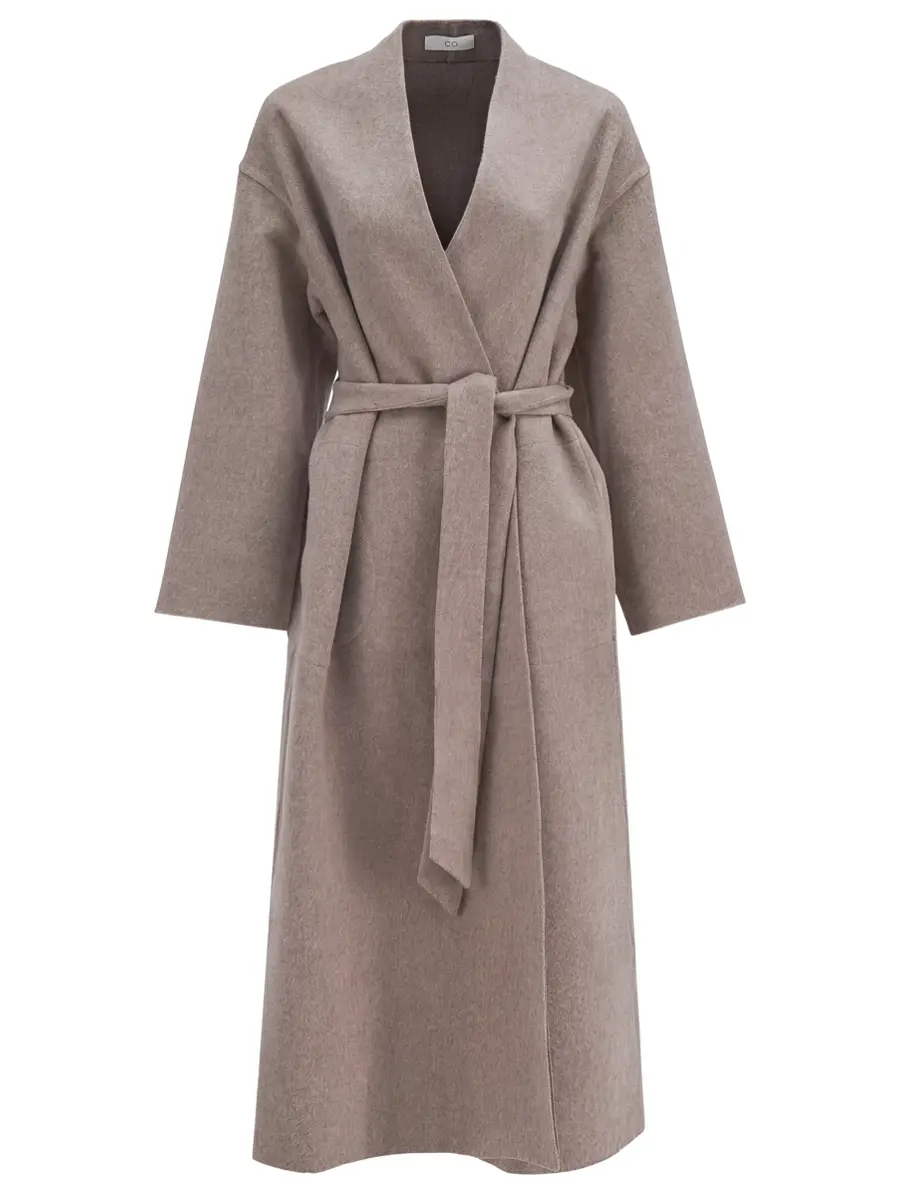 Пальто шерстяное