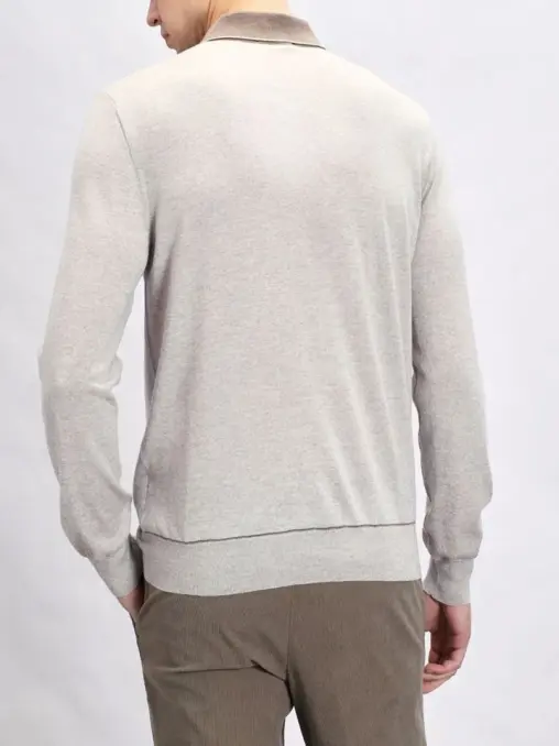 Поло шерстяное BERTOLO LUXURY MENSWEAR