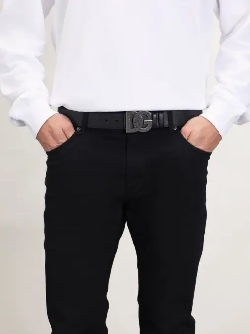 Ремень кожаный DOLCE & GABBANA