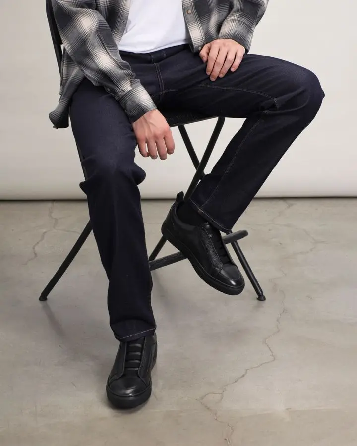 Кеды кожаные