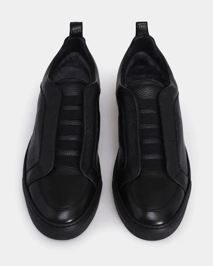 Кеды кожаные