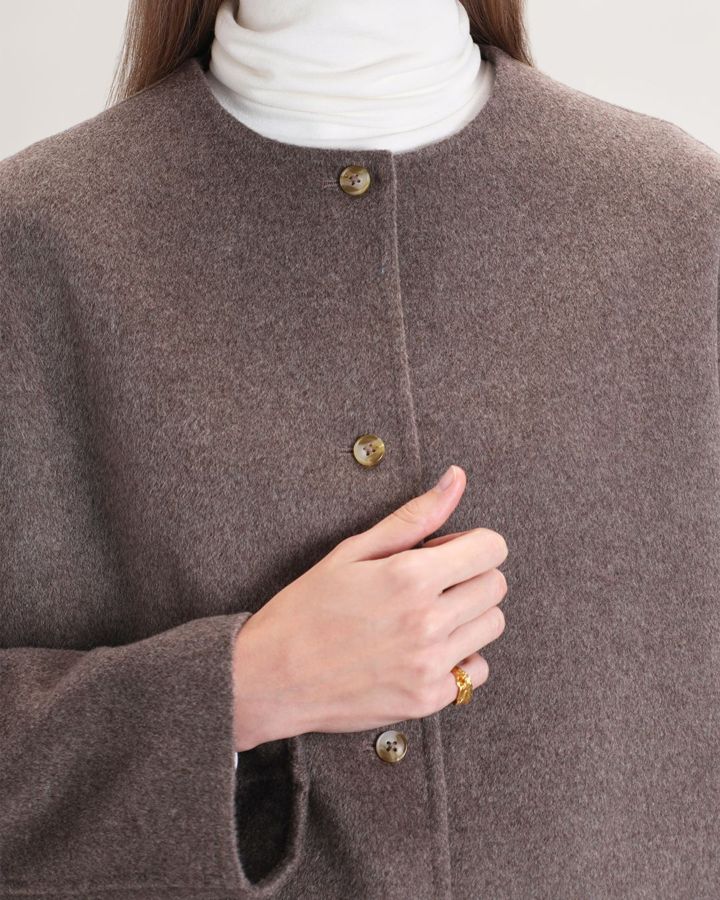 Полупальто шерстяное Dunne